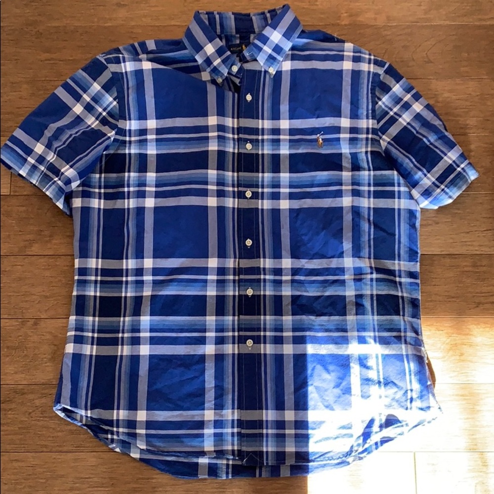 Men’s Short Sleeve Button Down